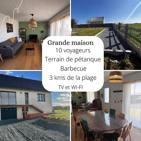Grande Maison, 10 Voyageurs, Jardin Et Terrain De Petanque *